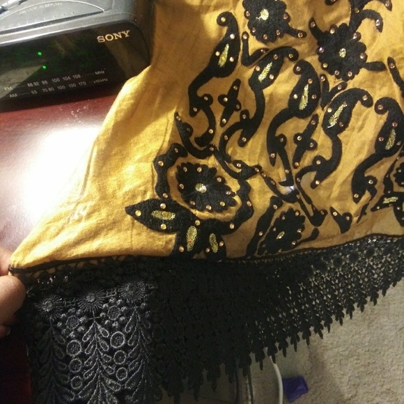 Authentic Indian - yellow summer dress - Picture 2 of 4